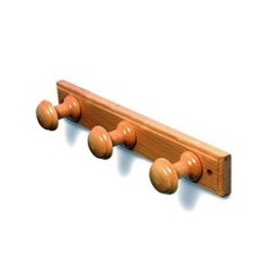 Perchero Madera Roble 3...