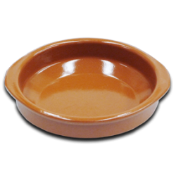 Cazuela Con Asas De Barro...