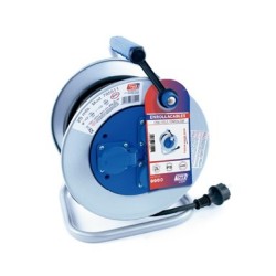 Enrollacables 3 Tomas 50 Metros 4000W IP55