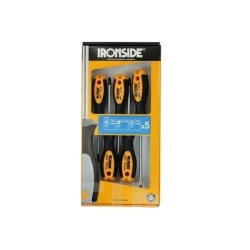 Set Destornilladores 5 Piezas Punta Plana + Phillips SL + PH + PZ