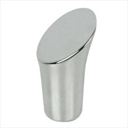 Pomo Bolardo Cromo Brillo 32 MM