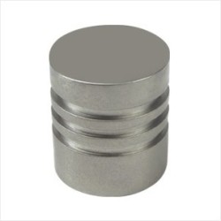 Pomo Cilíndrico Niquel Mate 23 MM