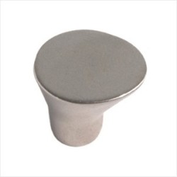 Pomo Bolardo Niquel Mate 18 MM