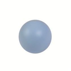 Pomo Madera Azul Celeste Esférico 40 MM