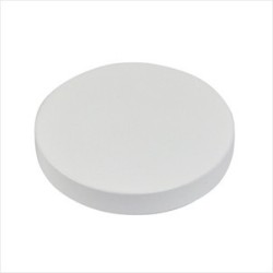 Pomo Madera Redondo Plano Blanco 801 MM