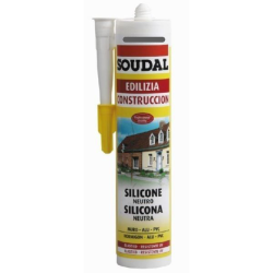 SILICONA CONSTRUCCIÓN NEUTRA GRIS 300 ML