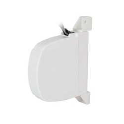 RECOGEDOR PERSIANA ABATIBLE CON CINTA DE 14MM BLANCO
