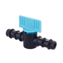 Válvula De Cierre Tubo Goteo 16 MM 2 Unidades