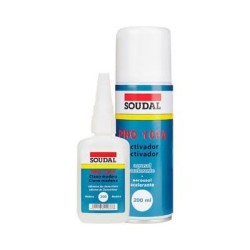 Kit Cianocrilato Para Madera Ciano + Acelerador