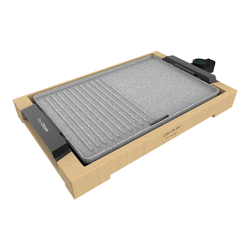 Plancha Eléctrica Cocina Tasty&Grill 2000 Bamboo Mixstone