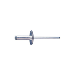 Remache Aluminio Cabeza Ancha 4,8 x 12 MM 25 Unidades