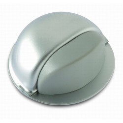 Tope Puerta Con Adhesivo Cromado Mate