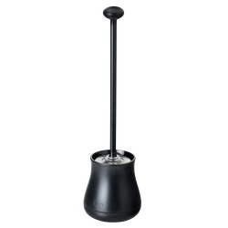 Escobillero WC Negro Set Bolín