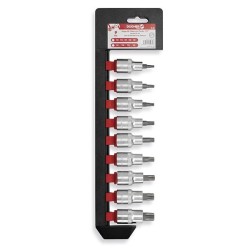 Juego 9 Puntas Torx 1/2