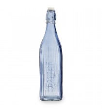 Botella de Vidrio Azul Viba 1 Litro