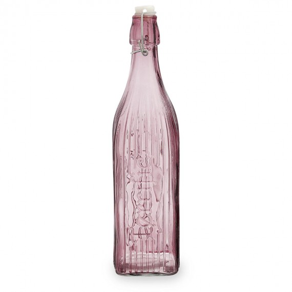 Botella de Vidrio Rosa Viba 1 Litro