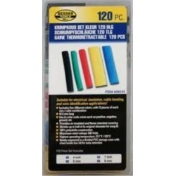 Set Termoretráctil colores 120 Uds BENSON TOOLS