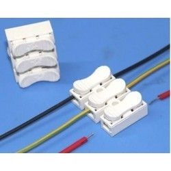 Regleta conector con lengüeta 2 conexiones OSSUN