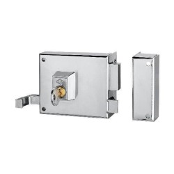 Cerradura de sobreponer Serie 125 de 100 Izquierda esmaltada CVL