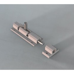 Pestillo Largo Sobreponer Plata 700 MM
