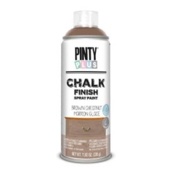 Pintura Spray Tiza Chalk Finish Marrón Glacé