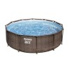 PISCINA DESMONTABLE OVAL POWER STEEL 7.250 L