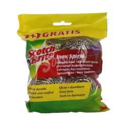 Estropajo acero Inoxidable Scotch-Brite 4 Uds.