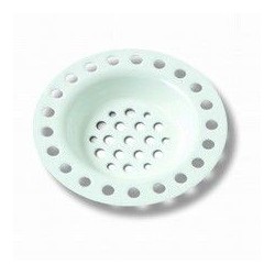 FILTRO SUMIDERO MEDIANO ACERO INOXIDABLE  LACADO BLANCO BRINOX