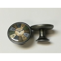 POMO VINTAGE 37 MM PLATA...